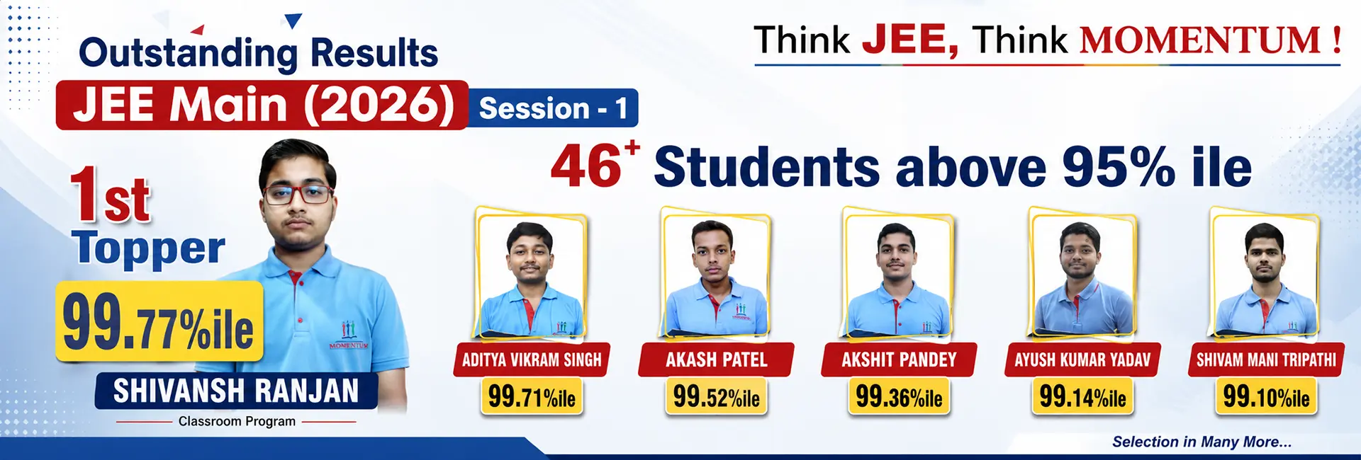 Outstanding Results Jee-main 2026