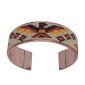 Handcrafted adjustable bracelet — Czech beadwork