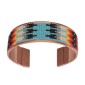 Handcrafted adjustable bracelet — Czech beadwork