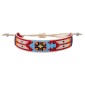 Handcrafted adjustable bracelet — Czech beadwork