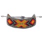 Handcrafted adjustable bracelet — Czech beadwork