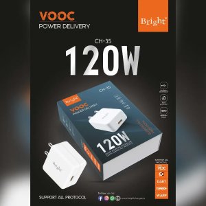 Bright CH-35 120W VOOC Fast Charger Poster