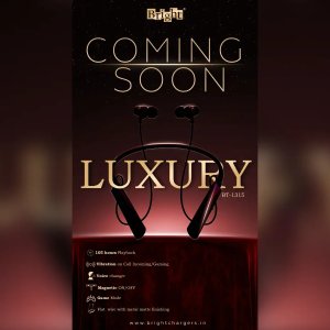 Bright Luxury BT-1315 Bluetooth Neckband Headphones