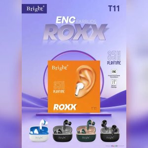 Bright T11 Roxx ENC Earbuds Packaging Poster