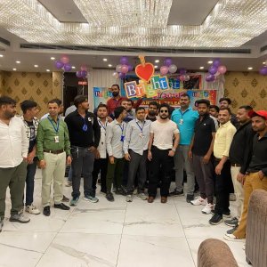 Bright Team Celebration Event Group Photo