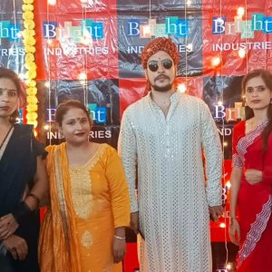 Festive Group Portrait from Office Diwali Celebration 2024