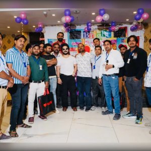 Grand Team Portrait at Bright Event