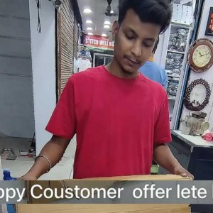 Happy Customer Availing Special Offer
