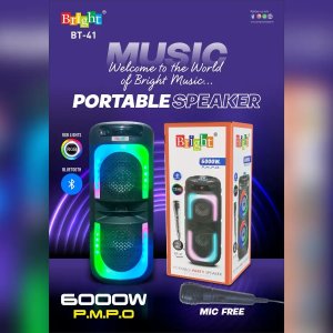 Portable Speaker Packaging Graphic