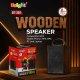 10W RMS Wooden Bluetooth Speaker 4.1 Channel Multimedia Sound System with Massive Sound And Brown Finish Manufacturers, Wholesale Suppliers in Delhi, India
