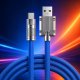 120W Ultra-Fast Charging Cable  Heavy-Duty Metal 3-in-1 USB Data Cord Manufacturers, Wholesale Suppliers in Koppal