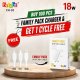 18W Family Pack Fast Charger With Micro USB Type-C And iPhone Support Manufacturers, Wholesale Suppliers in Lucknow