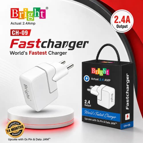 2.4A USB Mobile Charger Portable Universal Charging Adapter Manufacturers, Wholesale Suppliers in Delhi, India