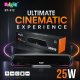 25W Slim RGB Bluetooth Soundbar – Ultimate Cinematic Multimedia Speaker Manufacturers, Wholesale Suppliers in Delhi, India