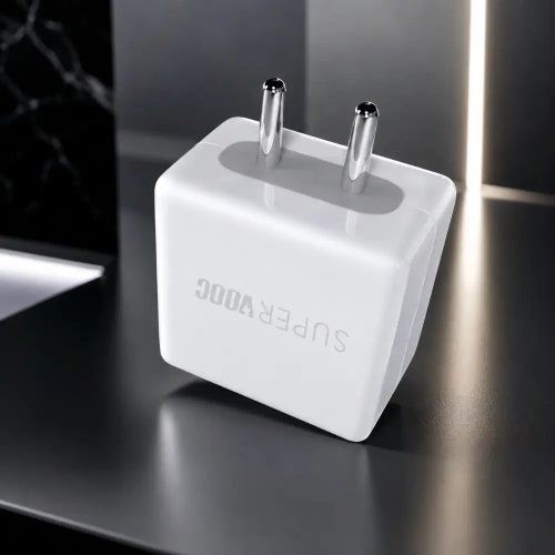 65W Super Vooc Power Charger With Type C Fast Charging Support Manufacturers, Wholesale Suppliers in Delhi, India