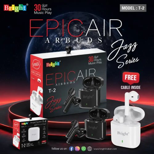 Bluetooth Earbuds With ENC 13mm Driver And Type C Charging Manufacturers, Wholesale Suppliers in Delhi, India