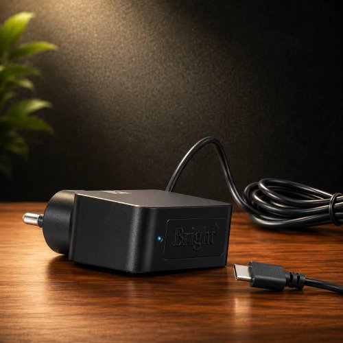 Bright 2-Pin AC Wall Charger with LED Indicator Manufacturers, Wholesale Suppliers in Budgam