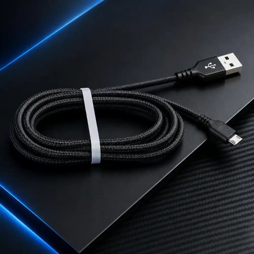 Bright Metal Braided iPhone Fast Charging Data Cable With 3.5A Support Manufacturers, Wholesale Suppliers in Delhi, India