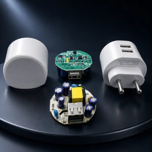Dual USB 5V Power Charger For All Mobile Devices Manufacturers, Wholesale Suppliers in Delhi, India
