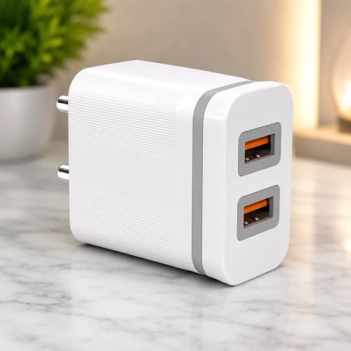 OEM 5V 2.7A Mobile Charger Adapter with 1m USB Cable Manufacturers, Wholesale Suppliers in Delhi, India