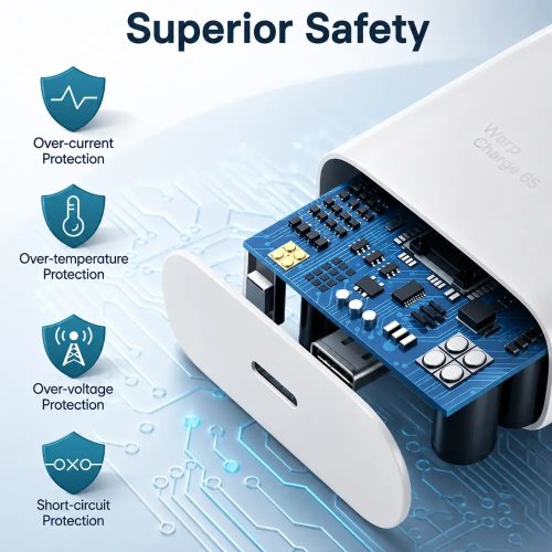 Superior Safety Mobile Charger With Multiple Protection Features Manufacturers, Wholesale Suppliers in Delhi, India