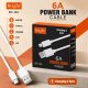 Type-C 6A Fast Charging Power Bank Cable Manufacturers, Wholesale Suppliers in Lucknow