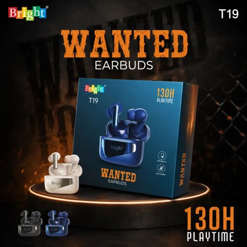 Wanted Wireless Bluetooth Earbuds With 130 Hours Playtime Manufacturers, Wholesale Suppliers in Delhi, India