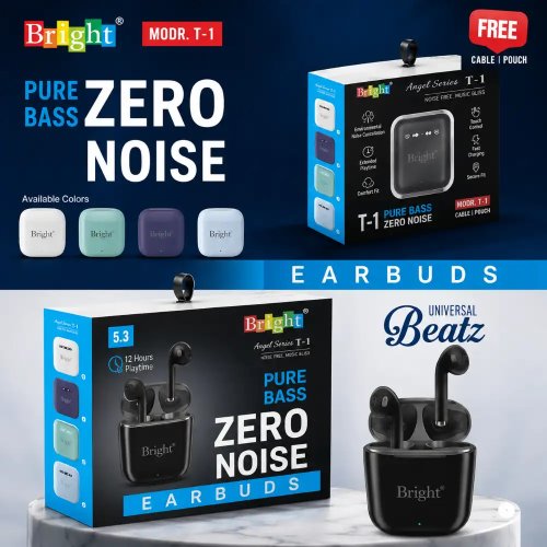 Wireless Bluetooth Earbuds With ENC And 27 Hours Playtime Manufacturers, Wholesale Suppliers in Delhi, India
