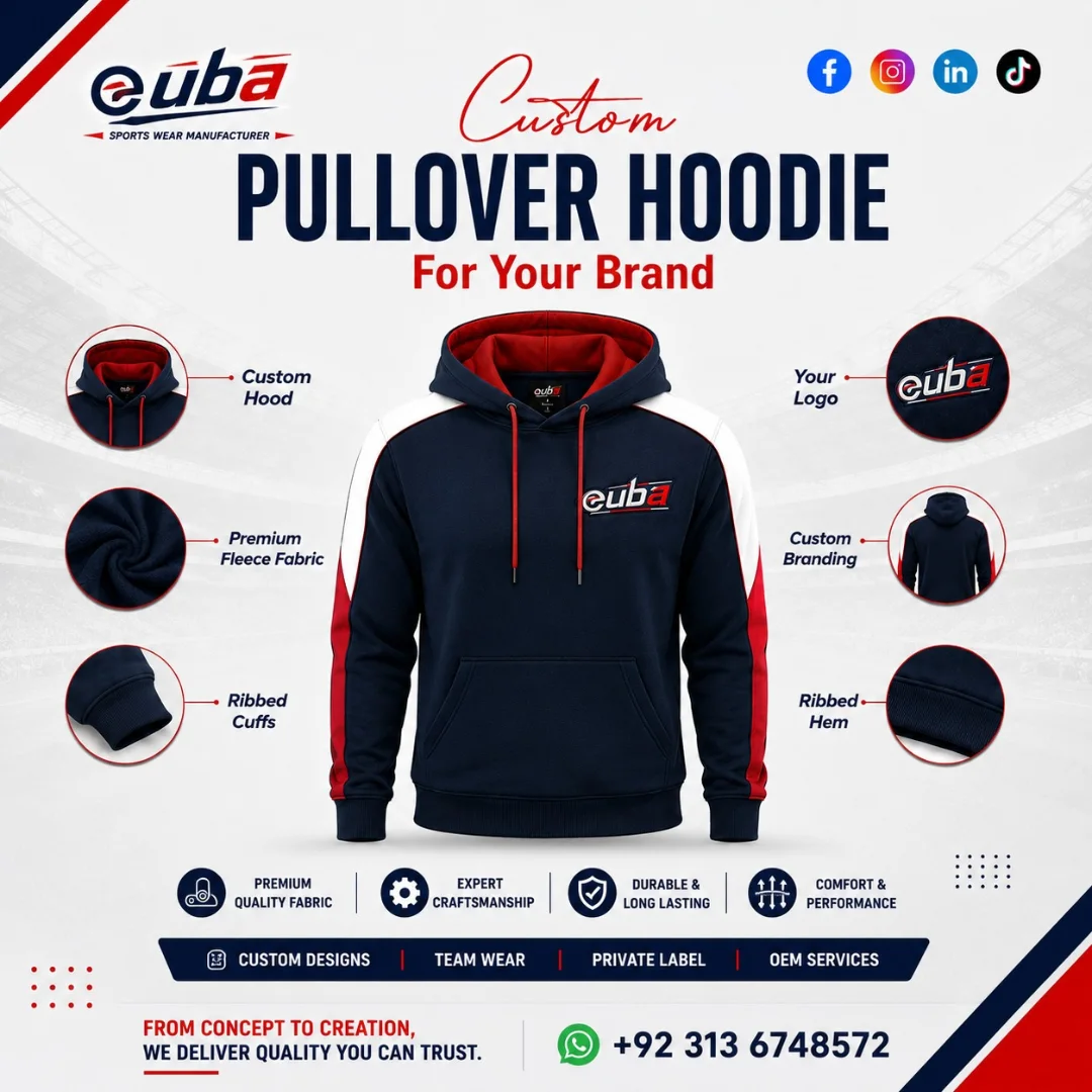 Custom Pullover Hoodies Made for Your Brand