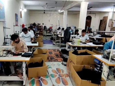 Textile Production Floor