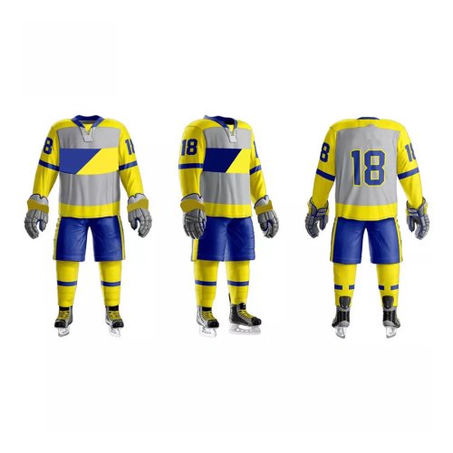 Elite Ice Hockey Uniform Custom Sublimated Team Jerseys Plus Size Printed Sportswear Manufacturers in Leeds, Wholesale Suppliers Exporters
