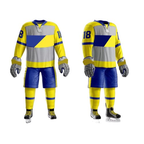 Elite Ice Hockey Uniform Custom Sublimated Team Jerseys Plus Size Printed Sportswear Manufacturers in Leeds, Wholesale Suppliers Exporters