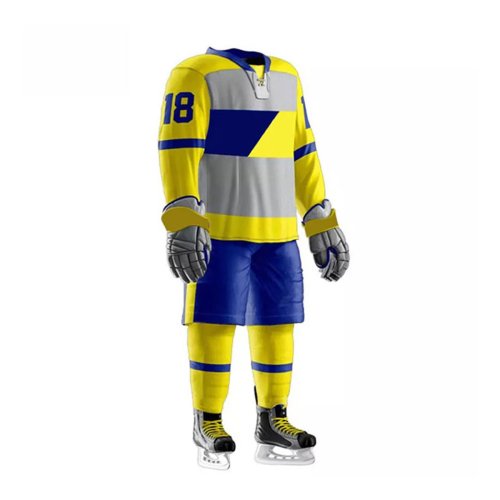 Elite Ice Hockey Uniform Custom Sublimated Team Jerseys Plus Size Printed Sportswear Manufacturers in Leeds, Wholesale Suppliers Exporters
