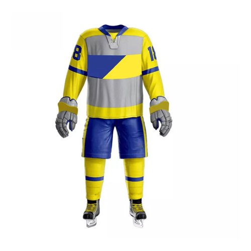 Elite Ice Hockey Uniform Custom Sublimated Team Jerseys Plus Size Printed Sportswear Manufacturers in Leeds, Wholesale Suppliers Exporters
