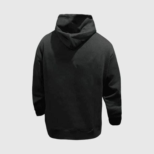 Black Athletic Hoodies Cotton Fleece Hooded Sweatshirt Full Sleeves Regular Fit Gym Manufacturers in Brisbane, Wholesale Suppliers Exporters