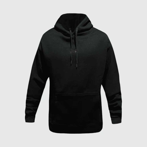 Black Athletic Hoodies Cotton Fleece Hooded Sweatshirt Full Sleeves Regular Fit Gym Manufacturers in Brisbane, Wholesale Suppliers Exporters