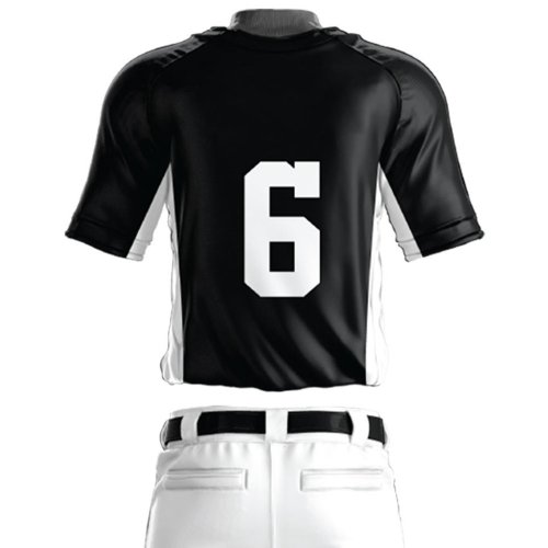 Black White Custom Baseball Uniform Set for Adults with Jersey and Pants Manufacturers, Wholesale Suppliers Exporters in United States (USA)