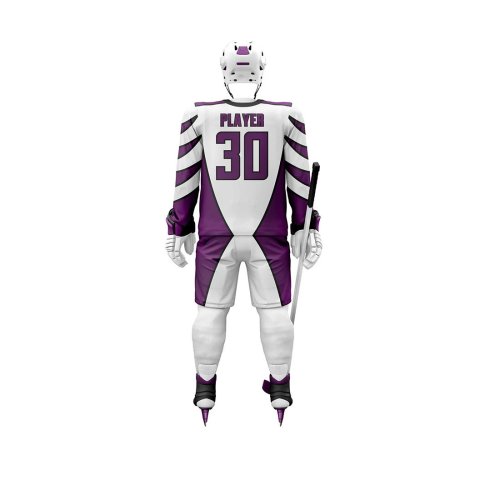 Blue and White Ice Hockey Jerseys Custom Logo Team Uniforms and Amateur Leagues Manufacturers in Leeds, Wholesale Suppliers Exporters