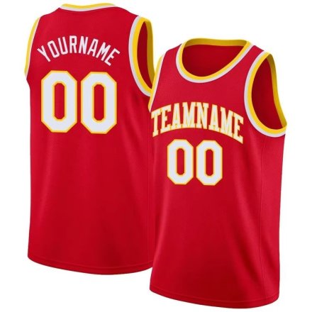 Custom Red Basketball Jersey Sleeveless Mesh Team Uniform with Name and No Printing Manufacturers in Toulouse, Wholesale Suppliers Exporters