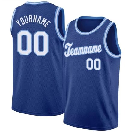 Custom Royal Blue Basketball Jersey with Personalized Team Name Logo and Player No Manufacturers in Toulouse, Wholesale Suppliers Exporters