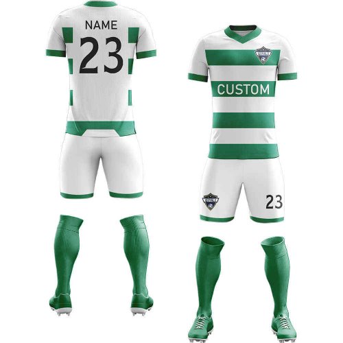 Custom Soccer Team Uniforms Stretchable Breathable And Quick Dry Manufacturers, Wholesale Suppliers Exporters in United States (USA)