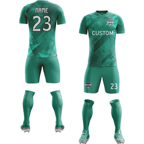 Custom Soccer Team Uniforms Stretchable Breathable And Quick Dry Manufacturers, Wholesale Suppliers Exporters in United States (USA)