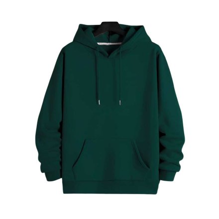 Dark Green Pullover Hoodie Cotton Fleece Hooded Sweatshirt with Kangaroo Pocket Manufacturers in Brisbane, Wholesale Suppliers Exporters