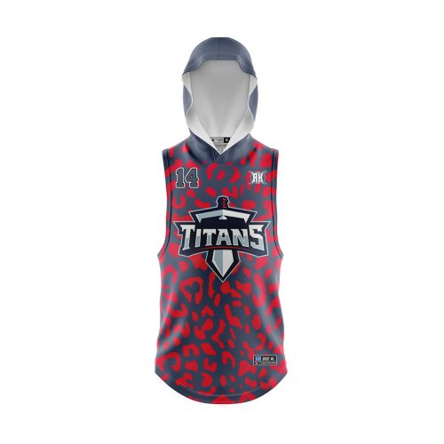 Mens 7 On 7 Football Jersey Premium Polyester Hooded Leopard Print Sportswear Manufacturers, Wholesale Suppliers Exporters in United States (USA)
