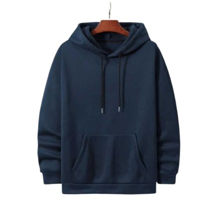 Navy Blue Pullover Hoodie Regular Fit Winter Casual and Everyday Wear Manufacturers in Brisbane, Wholesale Suppliers Exporters