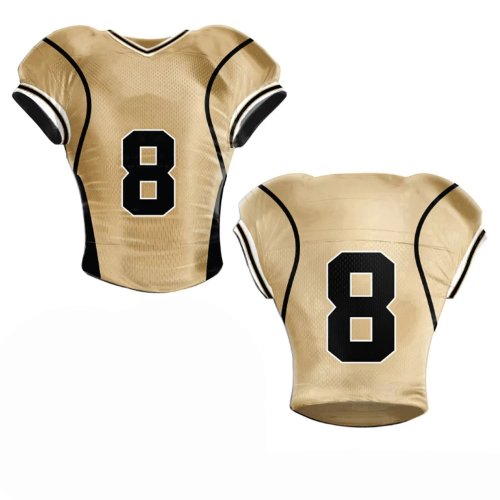 OEM Custom Gold Black Football Uniform for Schools Colleges Clubs and Professional Teams Manufacturers, Wholesale Suppliers Exporters in United States (USA)