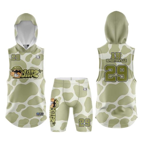 Premium 7 On 7 Football Jersey Khaki White Polyester Athletic Sports Apparel Manufacturers, Wholesale Suppliers Exporters in United States (USA)