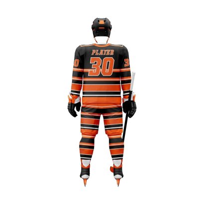 Red and Black Color Professional Ice Hockey Jersey Set Premium Athletic Uniform Manufacturers in Leeds, Wholesale Suppliers Exporters