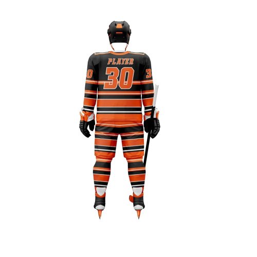 Red and Black Color Professional Ice Hockey Jersey Set Premium Athletic Uniform Manufacturers in Leeds, Wholesale Suppliers Exporters