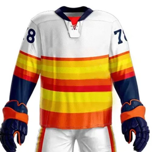 Sublimated 100 percent Polyester Sportswear for Clubs and Schools Ice Hockey Uniform Manufacturers in Leeds, Wholesale Suppliers Exporters